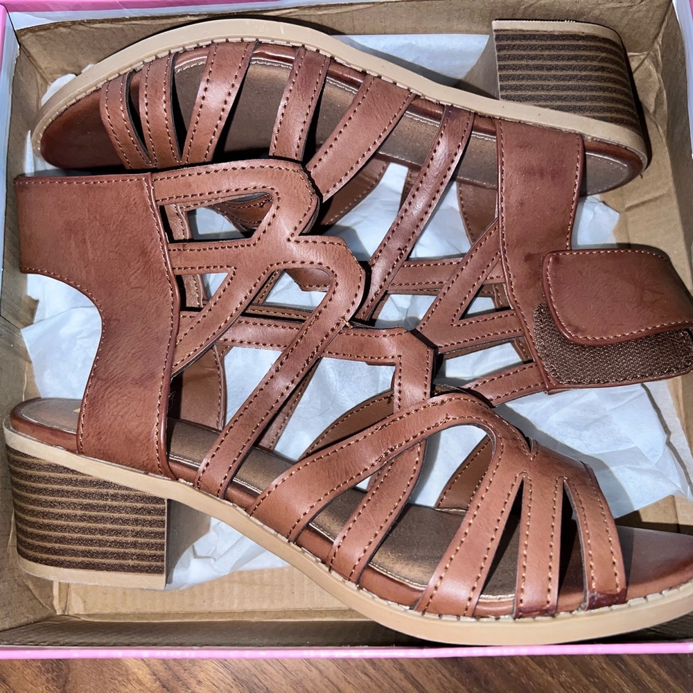 MIA Emilie Block Heeled Sandal